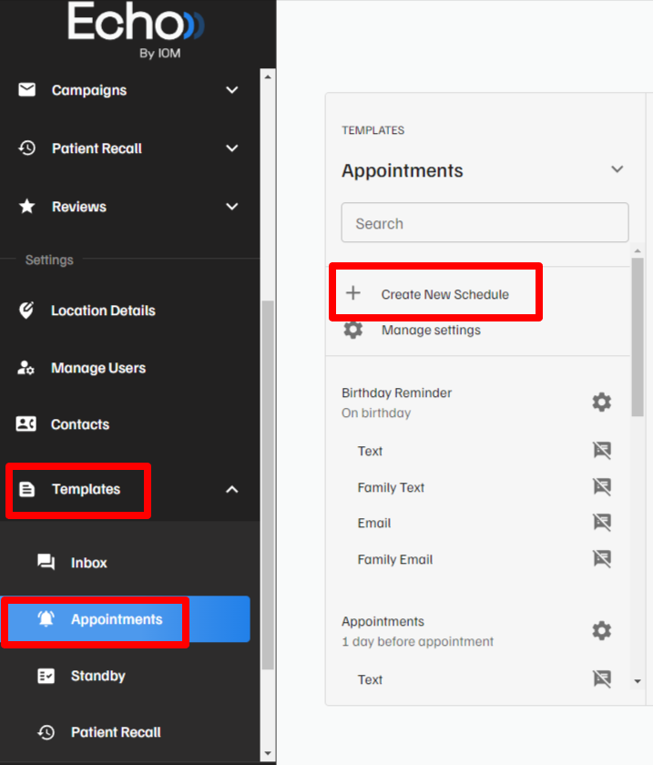 Create an Appointment Reminder 1