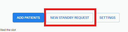 Echo Standby - Creating Standby Requests 1